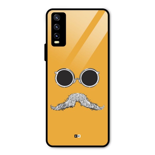 Goggle Man Metal Back Case for Vivo Y20 2021