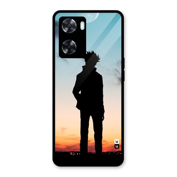 Gojo City Glass Back Case for Oppo A77s