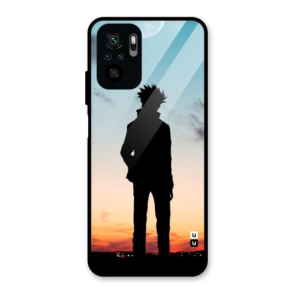 Gojo City Glass Back Case for Redmi Note 10