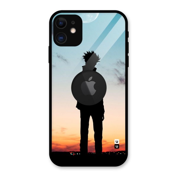 Gojo City Glass Back Case for iPhone 11 Logo Cut