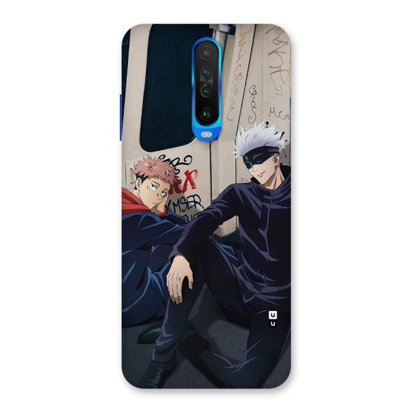 Gojo Itadori Travel Back Case for Poco X2