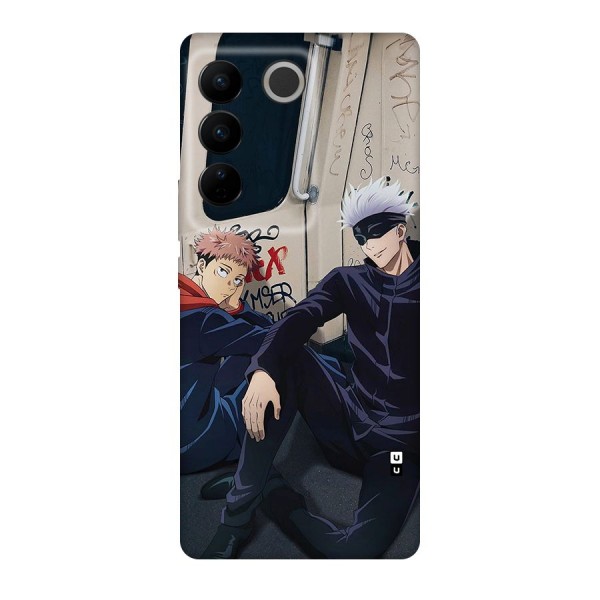 Gojo Itadori Travel Back Case for Vivo V27