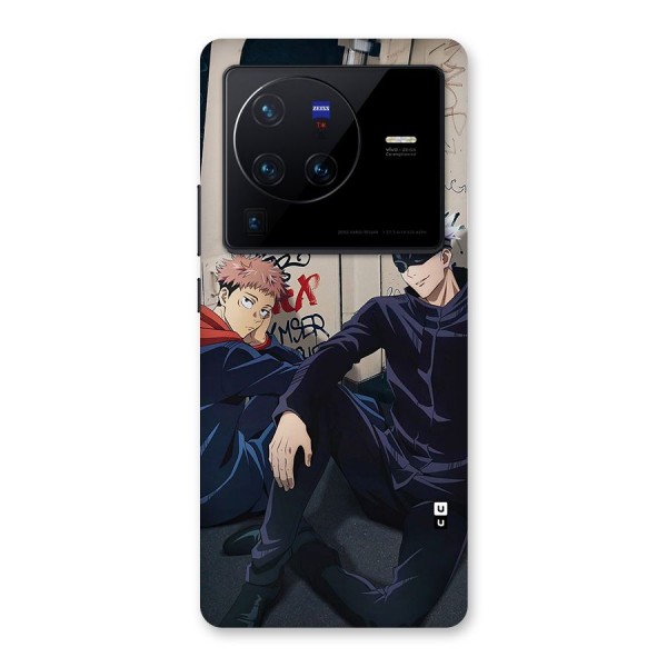 Gojo Itadori Travel Back Case for Vivo X80 Pro