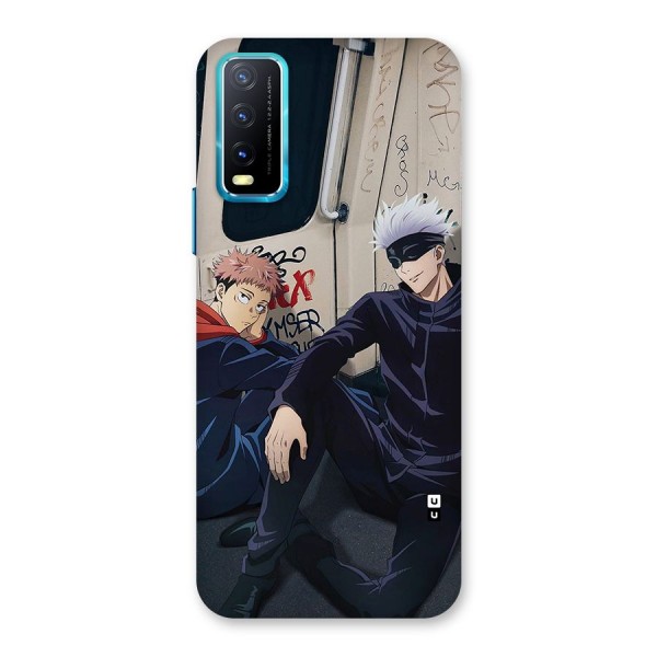 Gojo Itadori Travel Back Case for Vivo Y12s