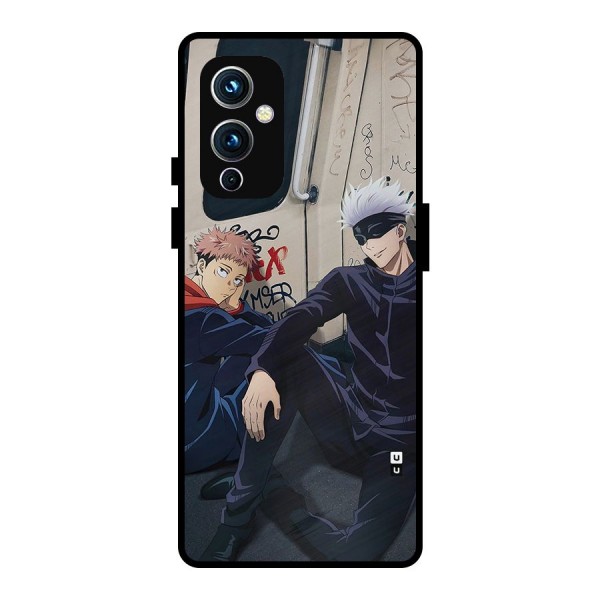 Gojo Itadori Travel Metal Back Case for OnePlus 9