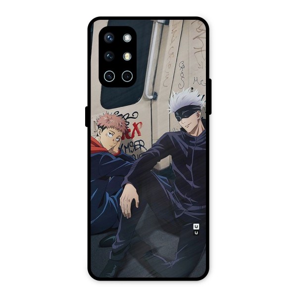 Gojo Itadori Travel Metal Back Case for OnePlus 9R