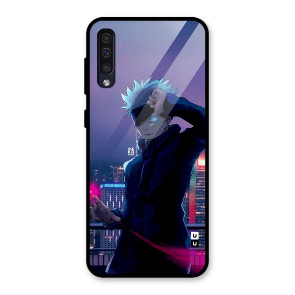 Gojo Looks Glass Back Case for Galaxy A50s