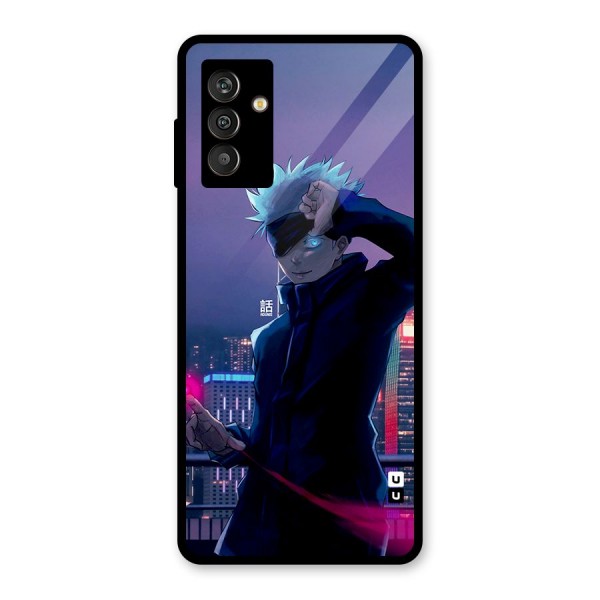 Gojo Looks Glass Back Case for Galaxy M13