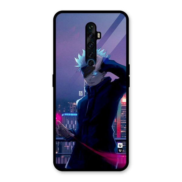 Gojo Looks Glass Back Case for Oppo Reno2 Z