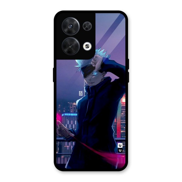 Gojo Looks Glass Back Case for Oppo Reno8 5G