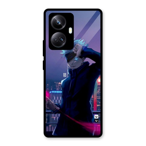 Gojo Looks Glass Back Case for Realme 10 Pro Plus