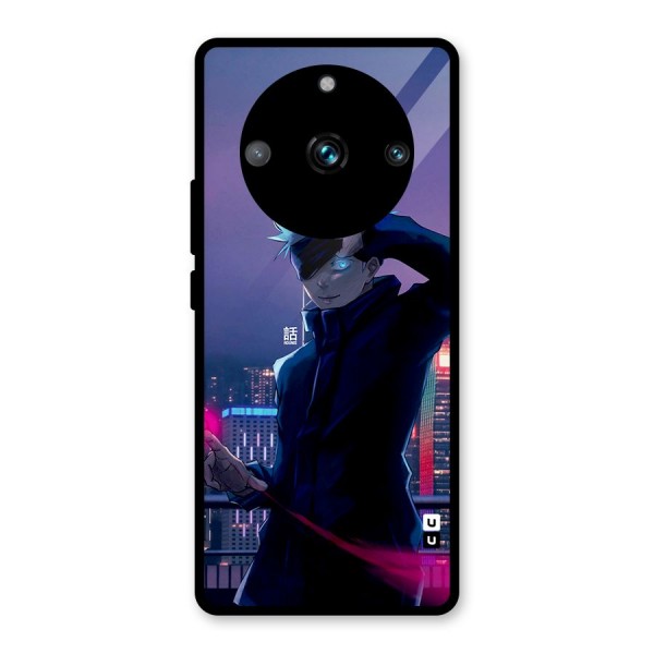 Gojo Looks Glass Back Case for Realme 11 Pro Plus