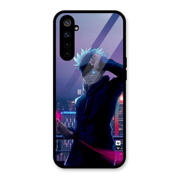 Gojo Looks Glass Back Case for Realme 6