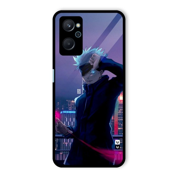 Gojo Looks Glass Back Case for Realme 9i