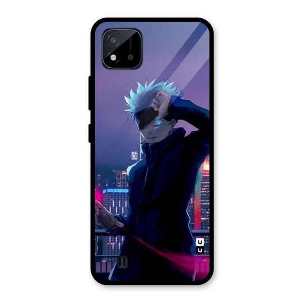 Gojo Looks Glass Back Case for Realme C11 2021