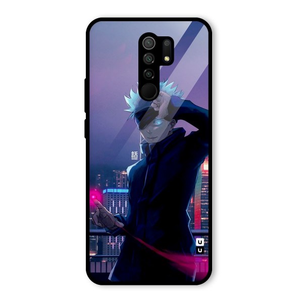 Gojo Looks Glass Back Case for Redmi 9 Prime