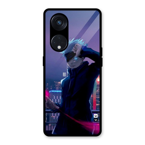 Gojo Looks Glass Back Case for Reno8 T 5G