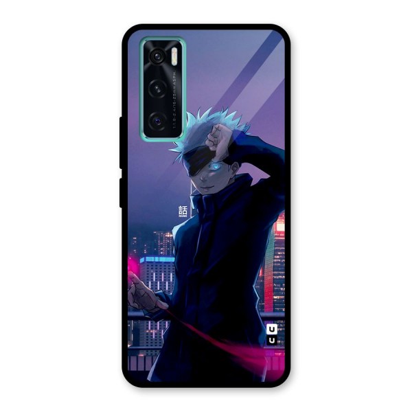 Gojo Looks Glass Back Case for Vivo V20 SE