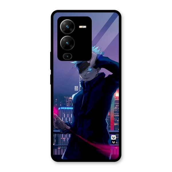 Gojo Looks Glass Back Case for Vivo V25 Pro