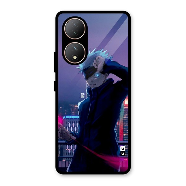 Gojo Looks Glass Back Case for Vivo Y100A