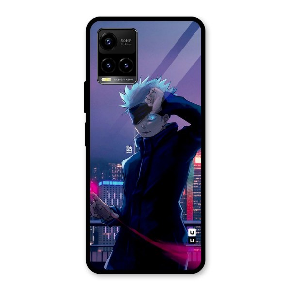 Gojo Looks Glass Back Case for Vivo Y21 2021