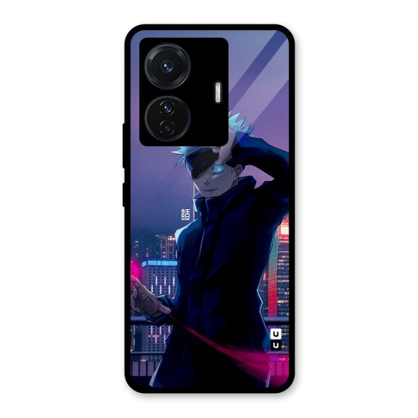 Gojo Looks Glass Back Case for Vivo iQOO Z6 Pro