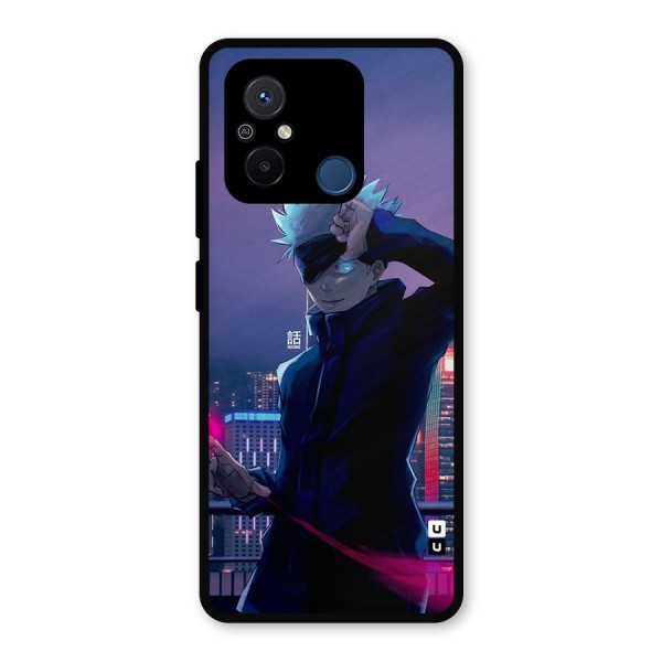 Gojo Looks Metal Back Case for Poco C55