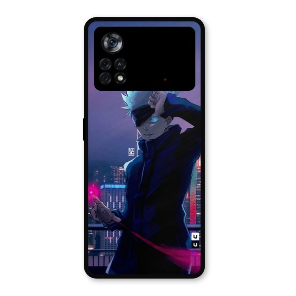 Gojo Looks Metal Back Case for Poco X4 Pro 5G