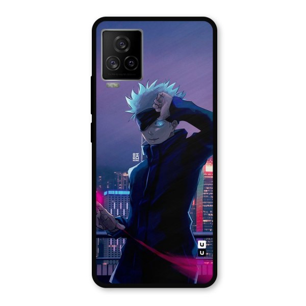 Gojo Looks Metal Back Case for iQOO 7 Legend 5G