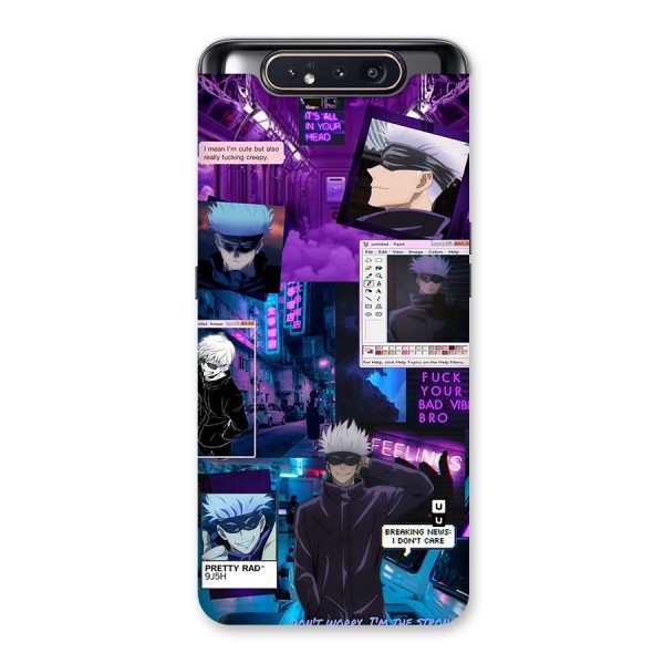 Gojo Quotes Bundle Back Case for Galaxy A80