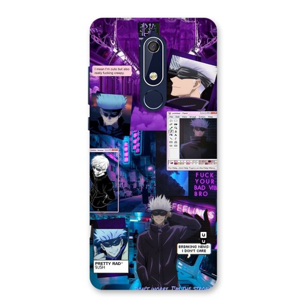 Gojo Quotes Bundle Back Case for Nokia 5.1