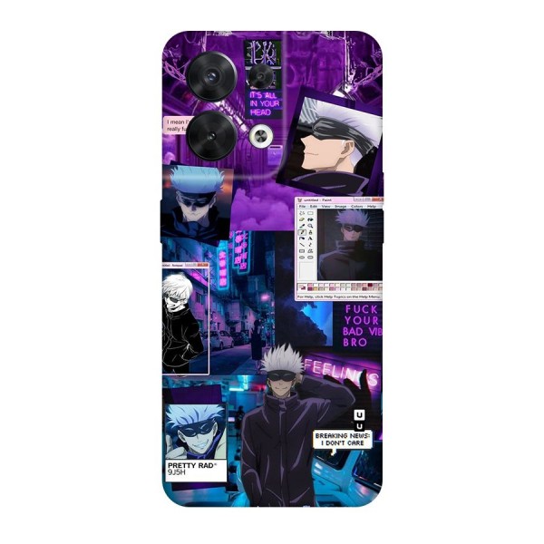 Gojo Quotes Bundle Back Case for Oppo Reno8 5G