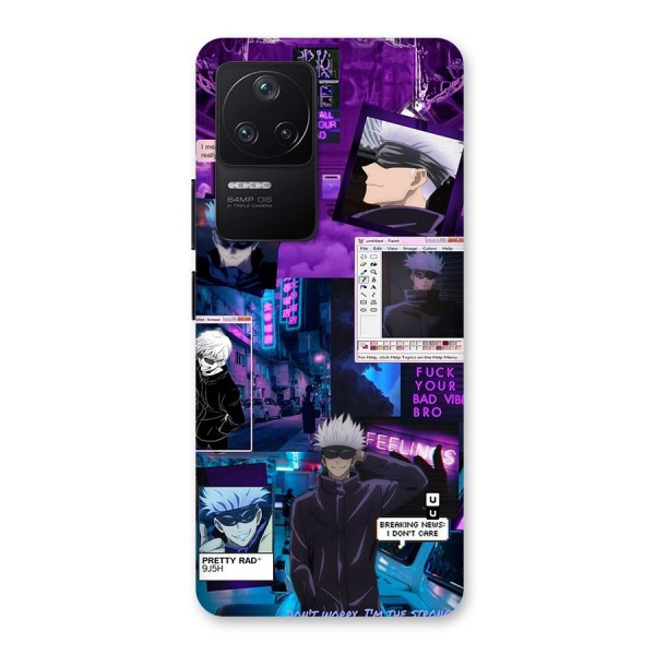 Gojo Quotes Bundle Back Case for Poco F4 5G