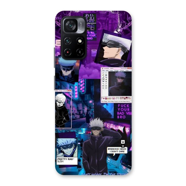 Gojo Quotes Bundle Back Case for Poco M4 Pro 5G