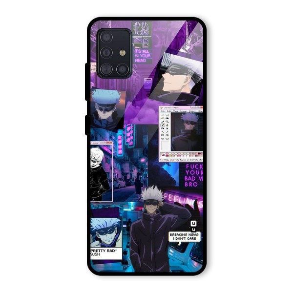 Gojo Quotes Bundle Glass Back Case for Galaxy A51