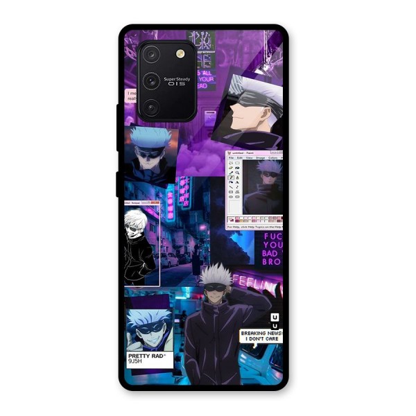 Gojo Quotes Bundle Glass Back Case for Galaxy S10 Lite