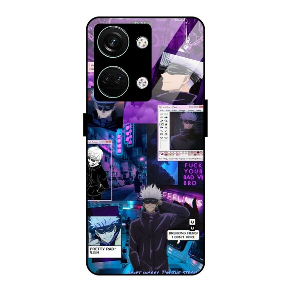 Gojo Quotes Bundle Glass Back Case for Oneplus Nord 3