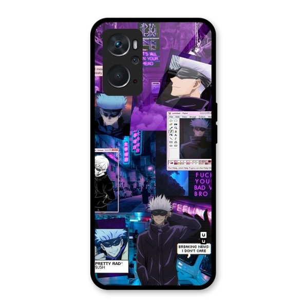 Gojo Quotes Bundle Glass Back Case for Oppo K10 4G