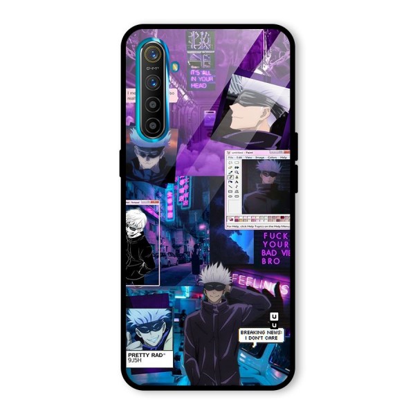 Gojo Quotes Bundle Glass Back Case for Realme X2