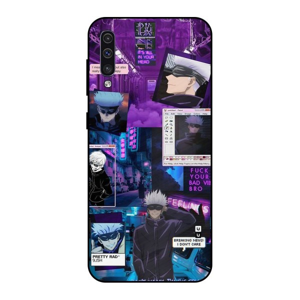 Gojo Quotes Bundle Metal Back Case for Galaxy A50s