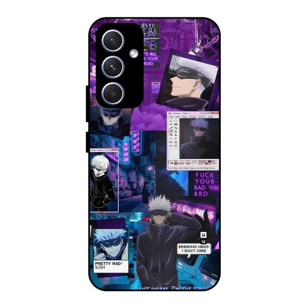 Gojo Quotes Bundle Metal Back Case for Galaxy A54