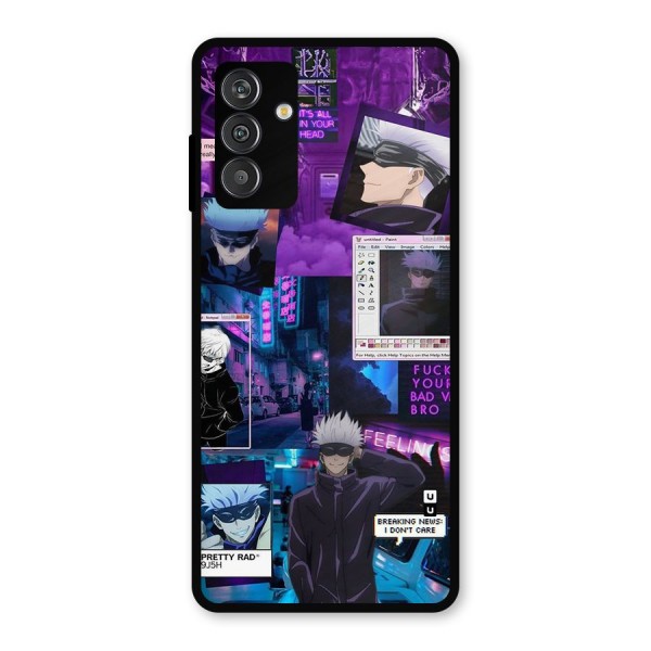 Gojo Quotes Bundle Metal Back Case for Galaxy M13