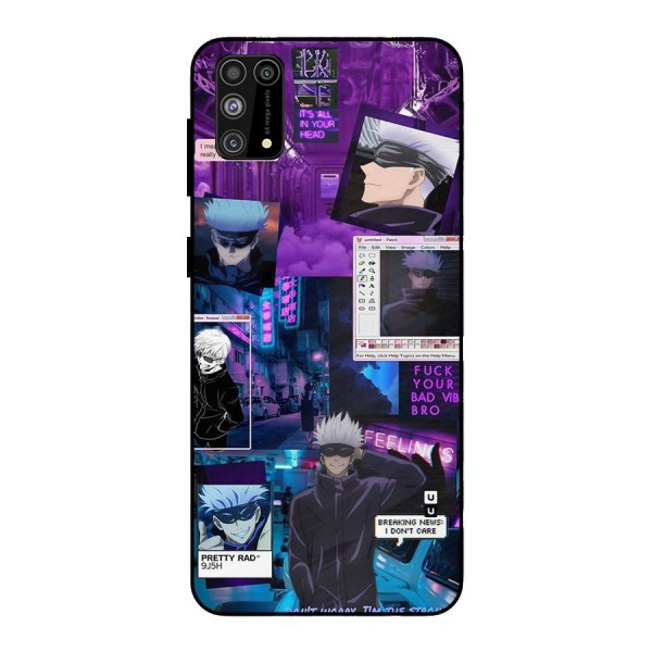 Gojo Quotes Bundle Metal Back Case for Galaxy M31