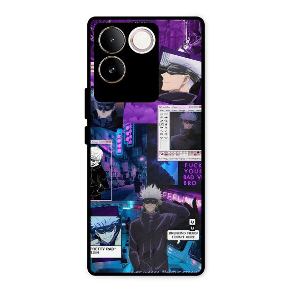 Gojo Quotes Bundle Metal Back Case for Vivo T2 Pro