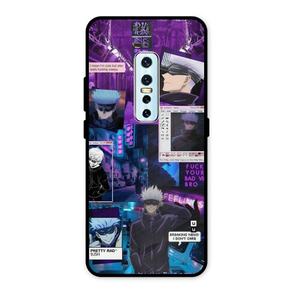 Gojo Quotes Bundle Metal Back Case for Vivo V17 Pro