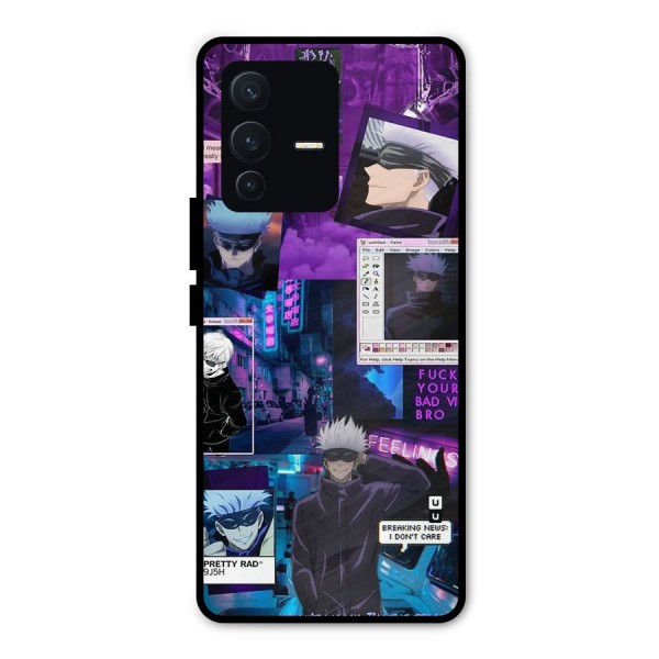 Gojo Quotes Bundle Metal Back Case for Vivo V23 Pro