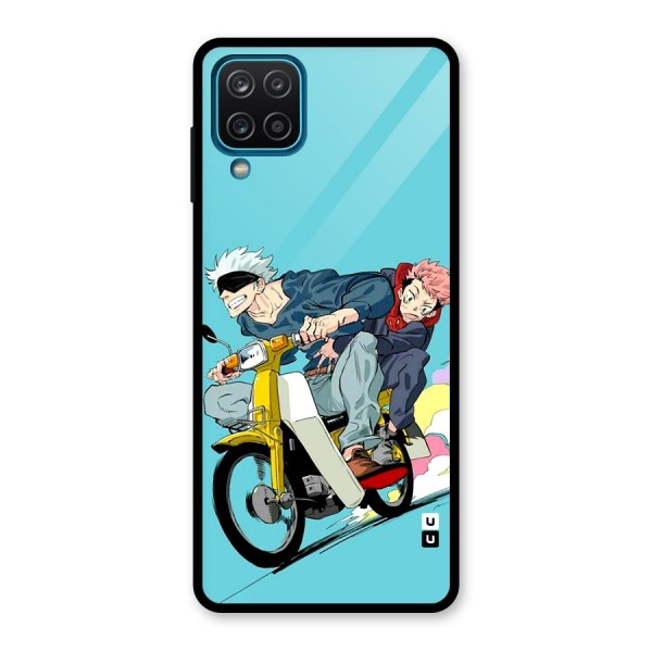 Gojo Ride Glass Back Case for Galaxy A12