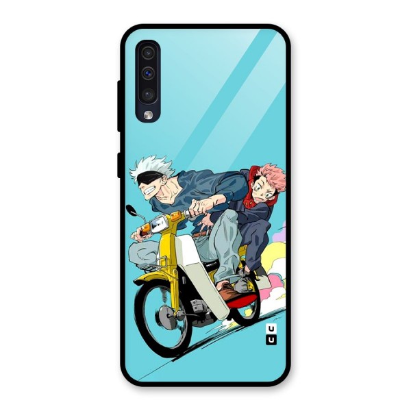 Gojo Ride Glass Back Case for Galaxy A50s