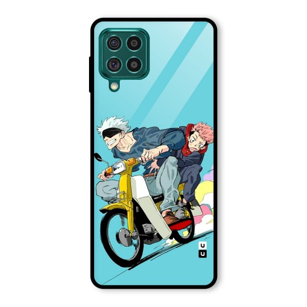 Gojo Ride Glass Back Case for Galaxy F62