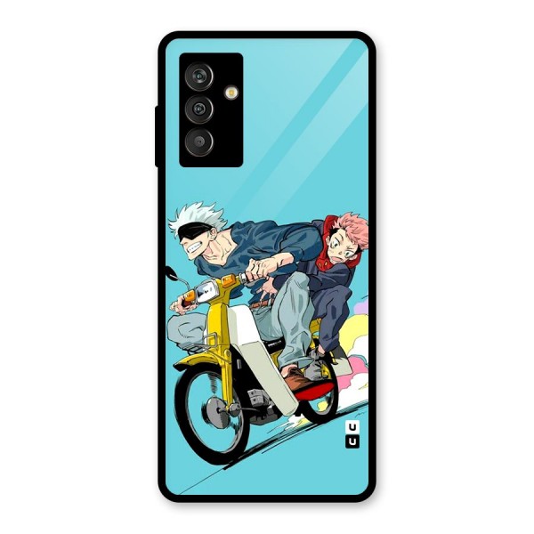 Gojo Ride Glass Back Case for Galaxy M13